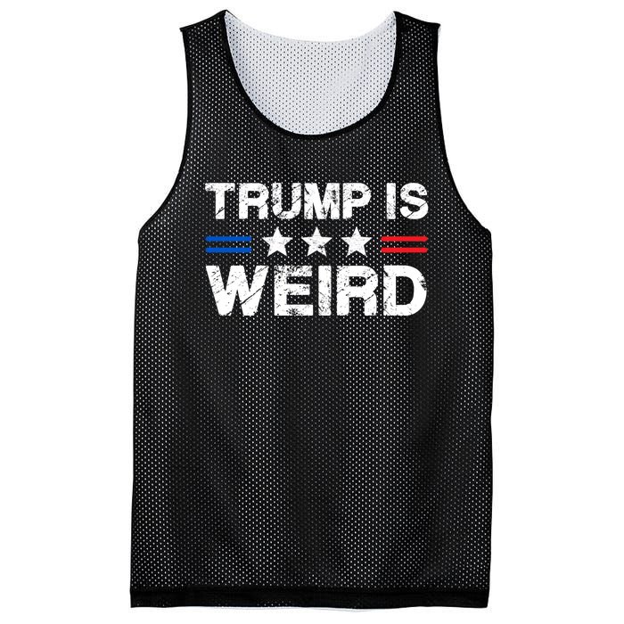 Trump Is Weird Mesh Reversible Basketball Jersey Tank