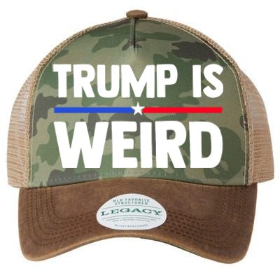 Trump Is Weird Legacy Tie Dye Trucker Hat