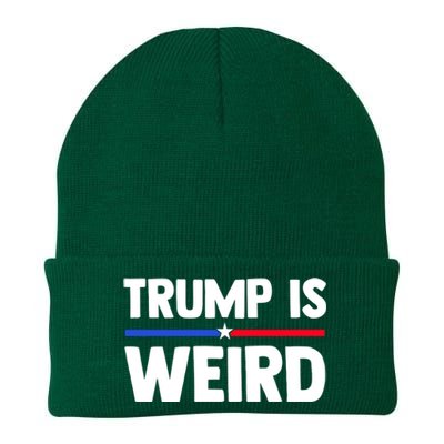 Trump Is Weird Knit Cap Winter Beanie