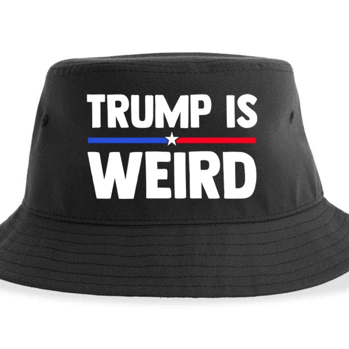 Trump Is Weird Sustainable Bucket Hat