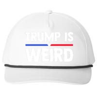 Trump Is Weird Snapback Five-Panel Rope Hat