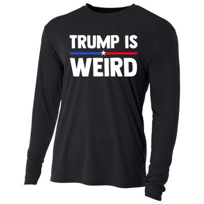 Trump Is Weird Cooling Performance Long Sleeve Crew