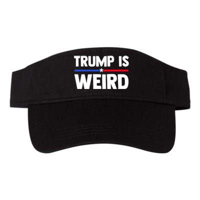 Trump Is Weird Valucap Bio-Washed Visor