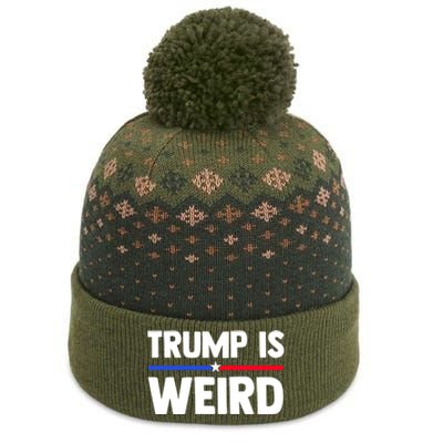 Trump Is Weird The Baniff Cuffed Pom Beanie