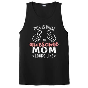 This Is What An Awesome Mom Looks Like Mother's Day PosiCharge Competitor Tank