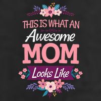 This Is What An Awesome Mom Looks Like On Mothers Day Cool Comfort Performance Bucket Hat