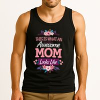 This Is What An Awesome Mom Looks Like On Mothers Day Tank Top