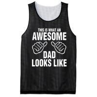 This Is What An Awesome Dad Looks Like Mesh Reversible Basketball Jersey Tank