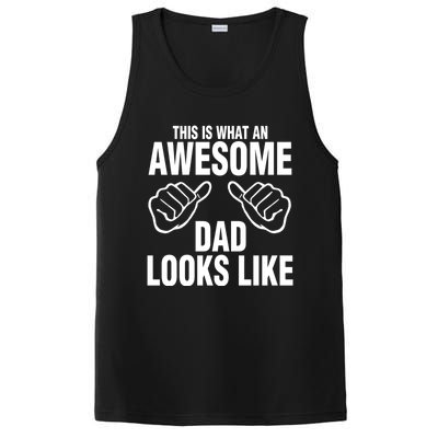 This Is What An Awesome Dad Looks Like PosiCharge Competitor Tank