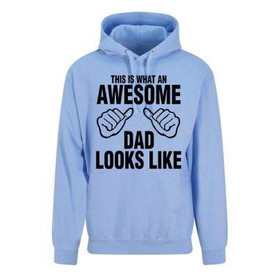 This Is What An Awesome Dad Looks Like Unisex Surf Hoodie