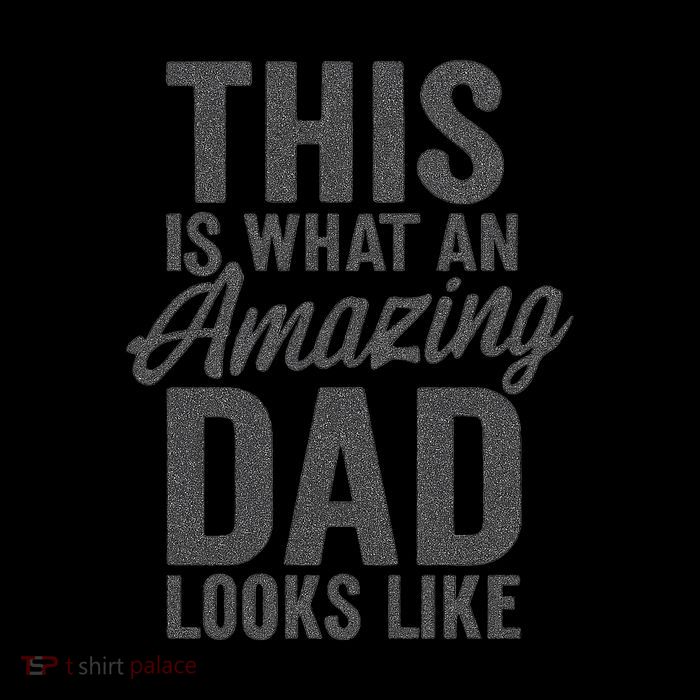 This is What an Amazing Dad Looks Like Cooling Performance Long Sleeve Crew