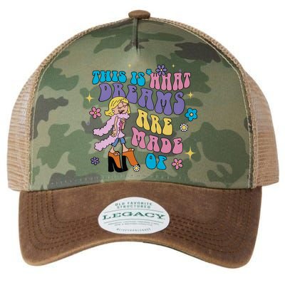 This Is What Dreams Are Made Of Sing To Me Paolo Cute Funny Legacy Tie Dye Trucker Hat