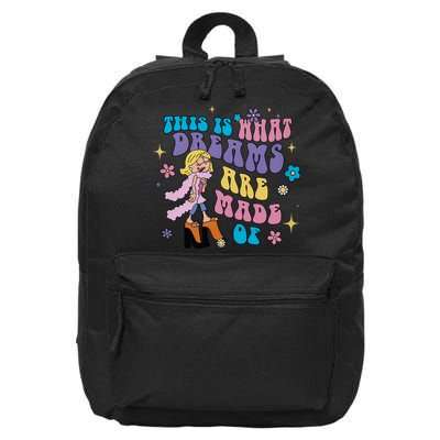 This Is What Dreams Are Made Of Sing To Me Paolo Cute Funny 16 in Basic Backpack