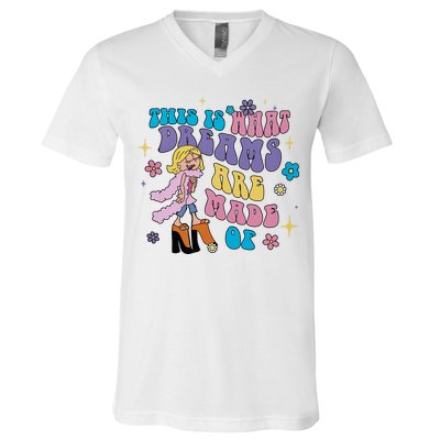 This Is What Dreams Are Made Of Sing To Me Paolo Cute Funny V-Neck T-Shirt