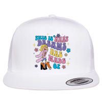 This Is What Dreams Are Made Of Sing To Me Paolo Cute Funny Flat Bill Trucker Hat