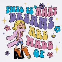 This Is What Dreams Are Made Of Sing To Me Paolo Cute Funny Flat Bill Trucker Hat