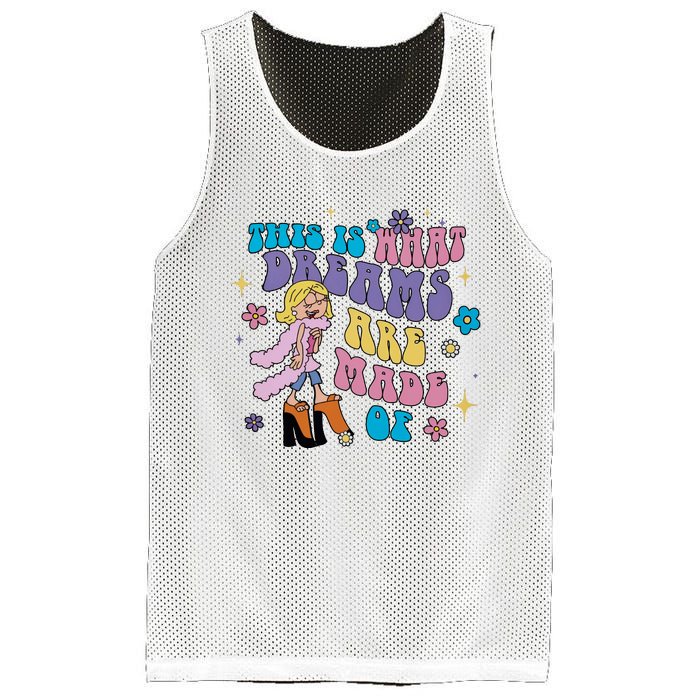 This Is What Dreams Are Made Of Sing To Me Paolo Cute Funny Mesh Reversible Basketball Jersey Tank