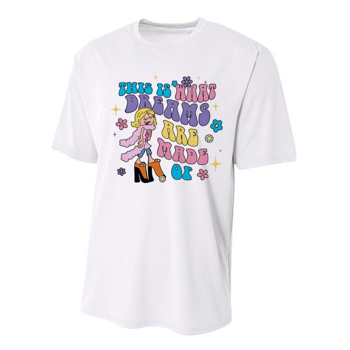 This Is What Dreams Are Made Of Sing To Me Paolo Cute Funny Performance Sprint T-Shirt