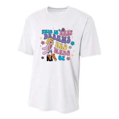 This Is What Dreams Are Made Of Sing To Me Paolo Cute Funny Youth Performance Sprint T-Shirt