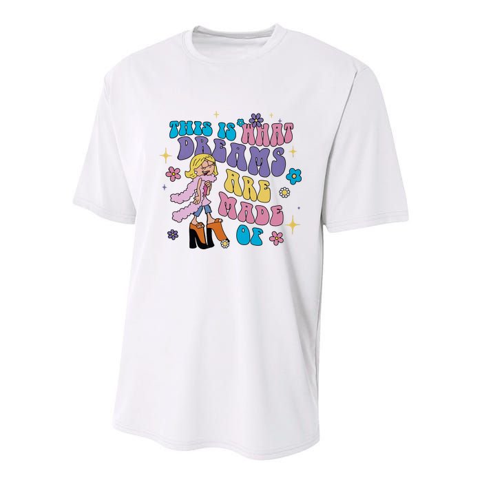 This Is What Dreams Are Made Of Sing To Me Paolo Cute Funny Youth Performance Sprint T-Shirt