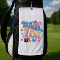 This Is What Dreams Are Made Of Sing To Me Paolo Cute Funny Golf Towel