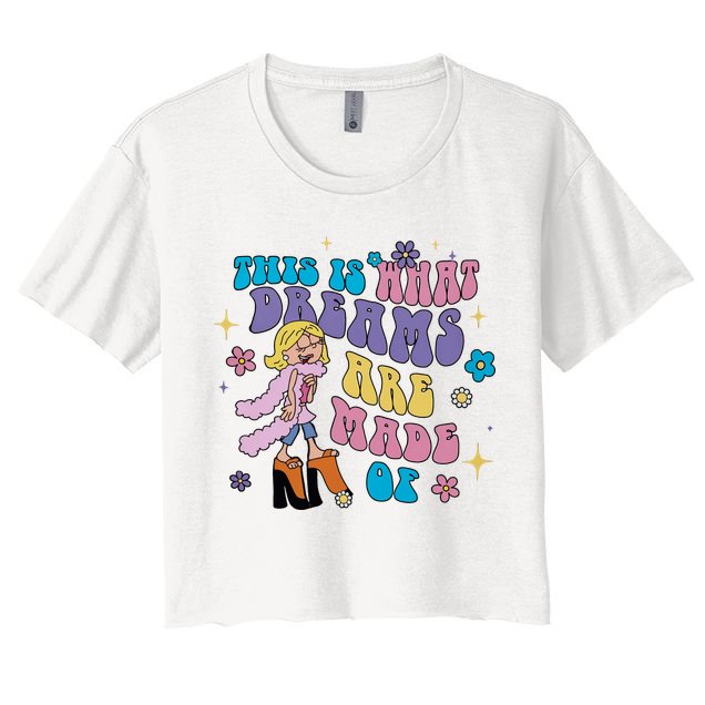 This Is What Dreams Are Made Of Sing To Me Paolo Cute Funny Crop Top