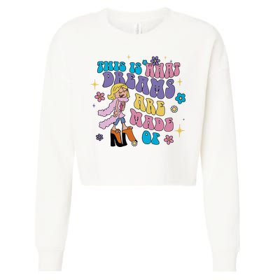 This Is What Dreams Are Made Of Sing To Me Paolo Cute Funny Cropped Pullover Crew
