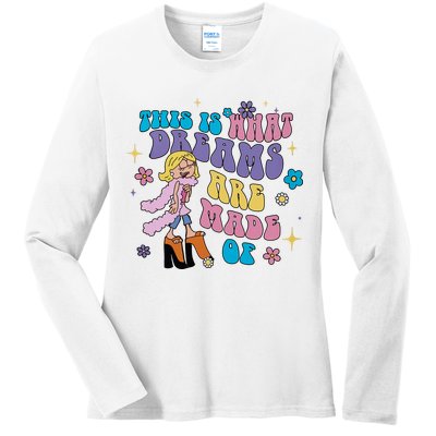 This Is What Dreams Are Made Of Sing To Me Paolo Cute Funny Ladies Long Sleeve Shirt