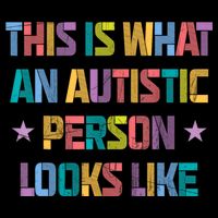 This Is What An Autistic Person Looks Like Funny Sayings Magnet