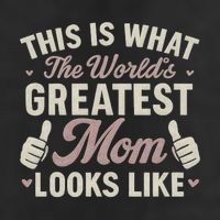 This Is What The World's Greatest Mom Looks Like Cool Comfort Performance Bucket Hat