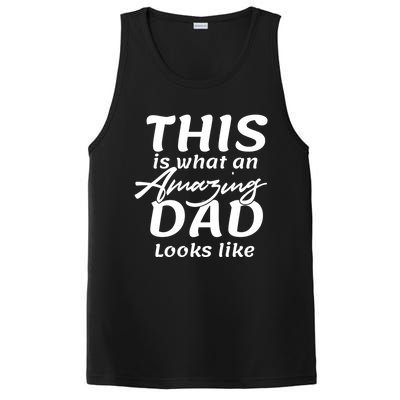 This Is What An Amazing Dad Looks Like PosiCharge Competitor Tank