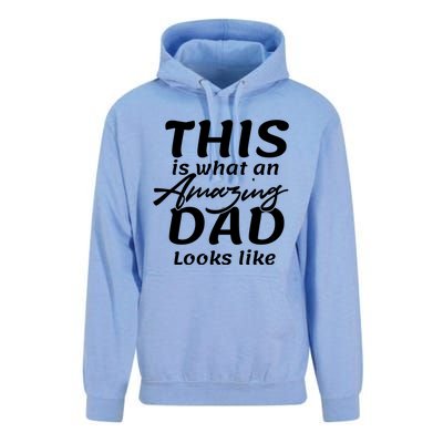 This Is What An Amazing Dad Looks Like Unisex Surf Hoodie