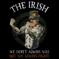 The Irish We DonT Always Win But We Always Fight Drawstring Bag