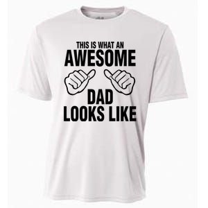 This Is What An Awesome Dad Looks Like Cooling Performance Crew T-Shirt