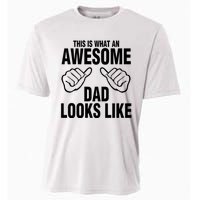 This Is What An Awesome Dad Looks Like Cooling Performance Crew T-Shirt