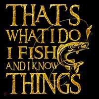 That Is What I Do I Fish And I Know Things Mesh Reversible Basketball Jersey Tank