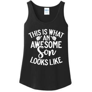 This Is What An Awesome Son Looks Like Son Ladies Essential Tank