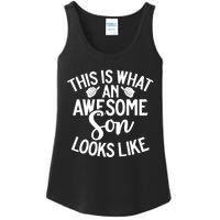 This Is What An Awesome Son Looks Like Son Ladies Essential Tank