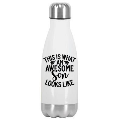 This Is What An Awesome Son Looks Like Son Stainless Steel Insulated Water Bottle