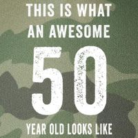 This Is What An Awesome 50 Year Old Looks Like Birthday Legacy Tie Dye Trucker Hat