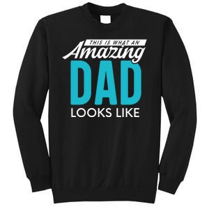 This Is What An Amazing Dad Looks Like Sweatshirt