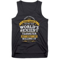 Teamster Idea Worlds Sexiest Teamsters Tank Top