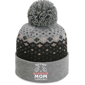 This Is What An Awesome Mom Looks Like Mother's Day The Baniff Cuffed Pom Beanie