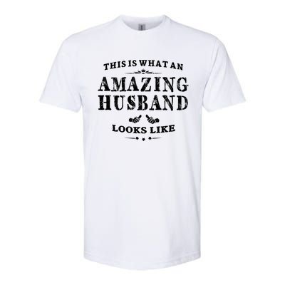 This Is What An Amazing Husband Looks Like Gift Softstyle® CVC T-Shirt