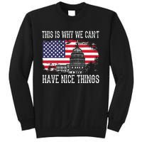 This Is Why We CanT Have Nice Things Anti Government Sweatshirt