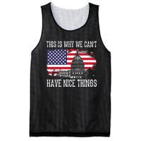 This Is Why We CanT Have Nice Things Anti Government Mesh Reversible Basketball Jersey Tank