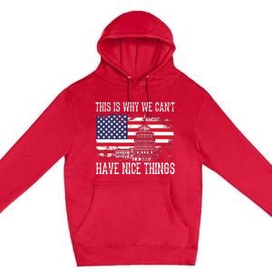 This Is Why We CanT Have Nice Things Anti Government Premium Pullover Hoodie