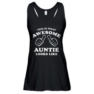 This Is What Awesome Auntie Looks Like Ladies Essential Flowy Tank