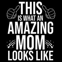 This Is What An Amazing Mom Looks Like Zip Tote Bag