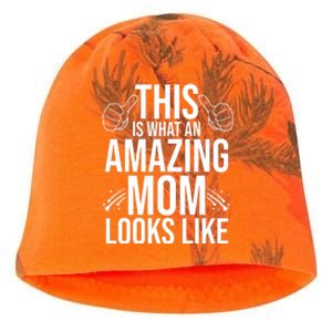 This Is What An Amazing Mom Looks Like Kati - Camo Knit Beanie